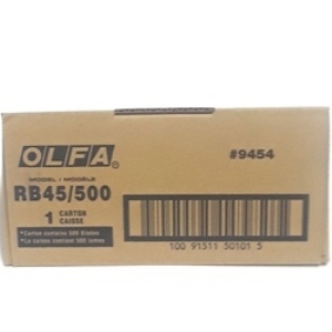 Replacement Blade, 45mm 500 pack - OVERSTOCK SALE - 52.00