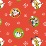 Mickey & Friends Christmas Badges