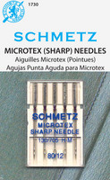 Schmetz Microtex Needles,12/80