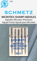 Schmetz Microtex/Sharp Needles, 14/90